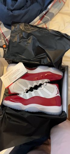 Customer photo review of Air Jordan 11 “Cherry” CT8012-116