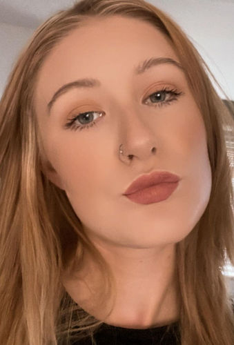 Customer photo review of Cocktail Tequila sunrise Colored Contact Lenses