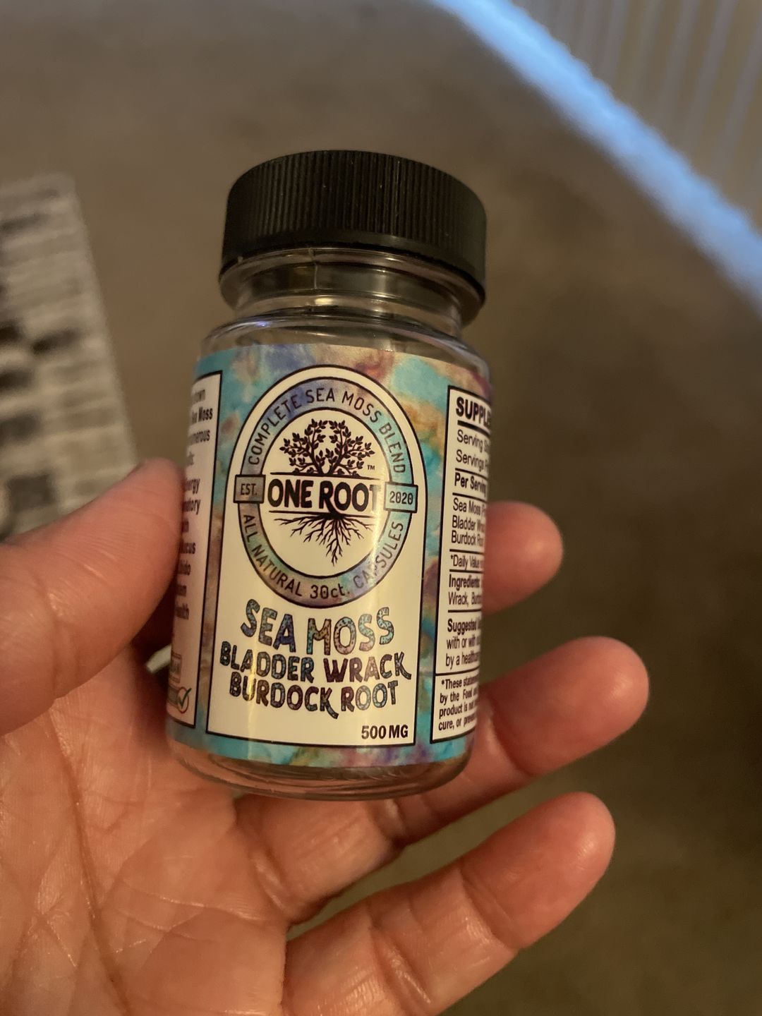 Customer photo review of Complete Sea Moss Blend Capsules: 30ct