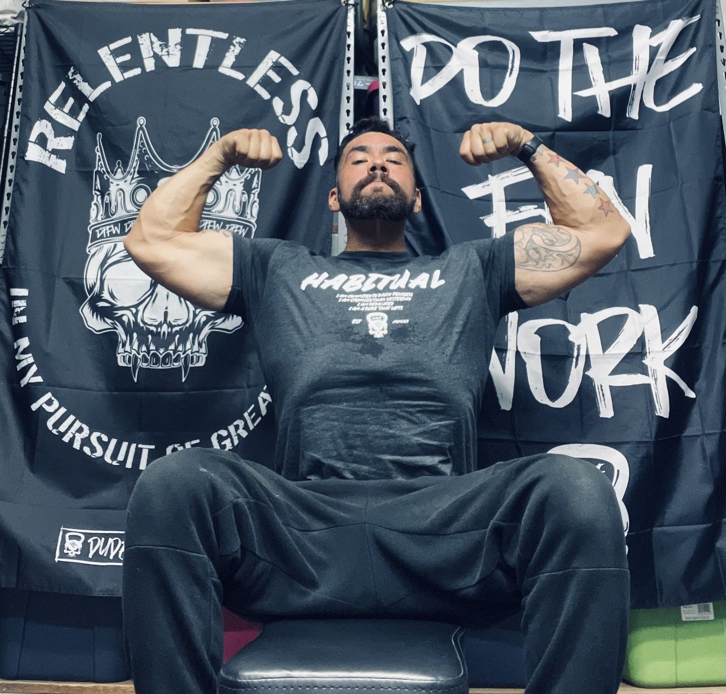 Customer photo review of Dude That Lifts Shirt Club for Him