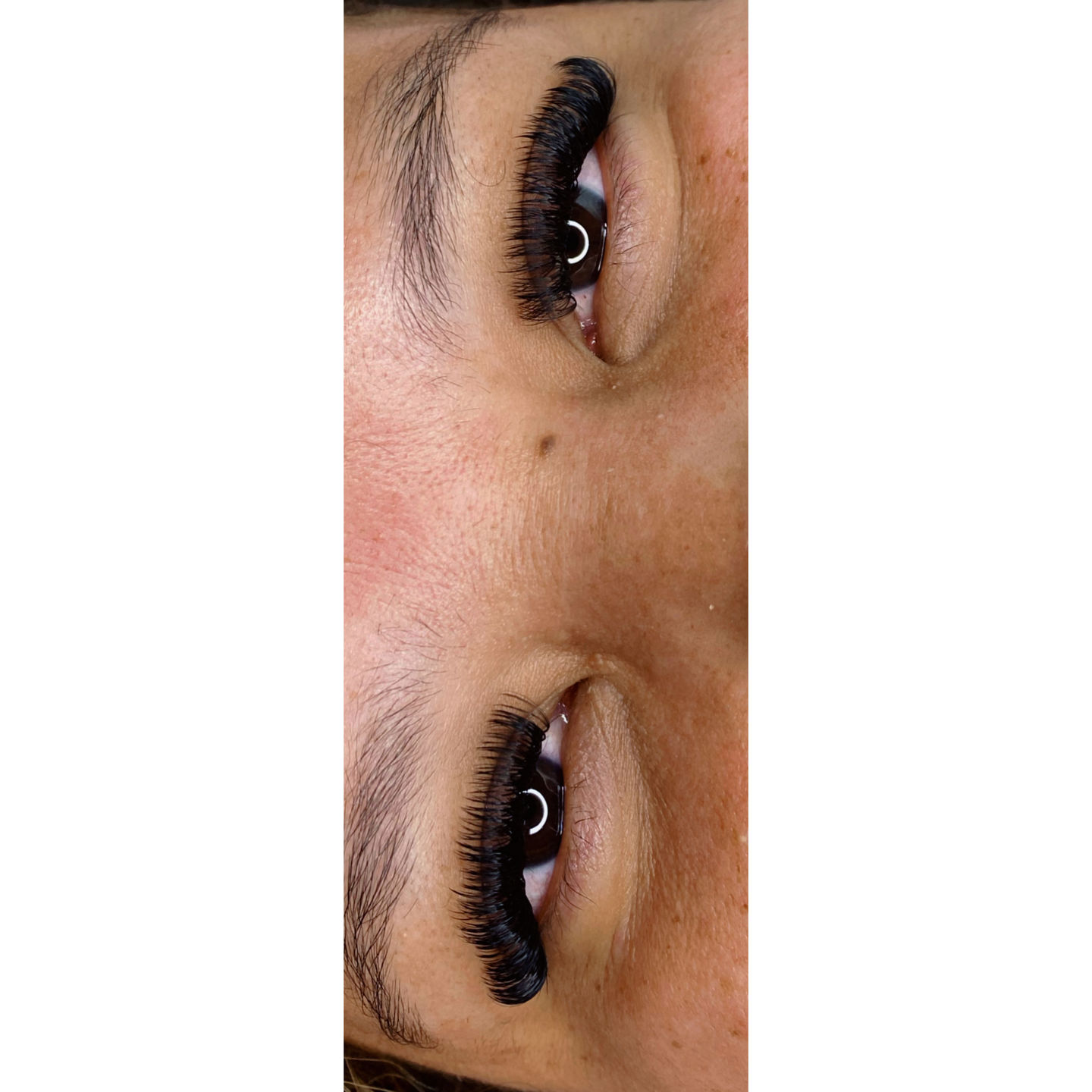 Customer photo review of Premium Eyelash Extensions 0.03mm