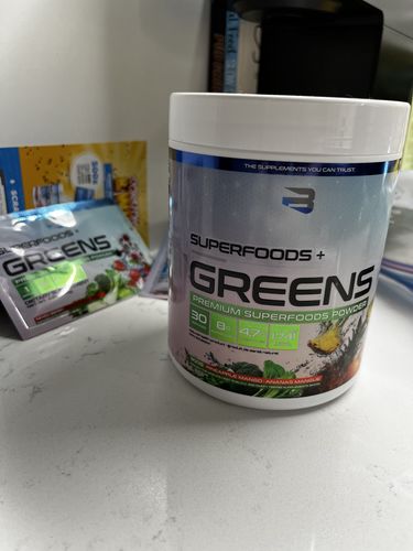 Customer photo review of Superfoods + Greens