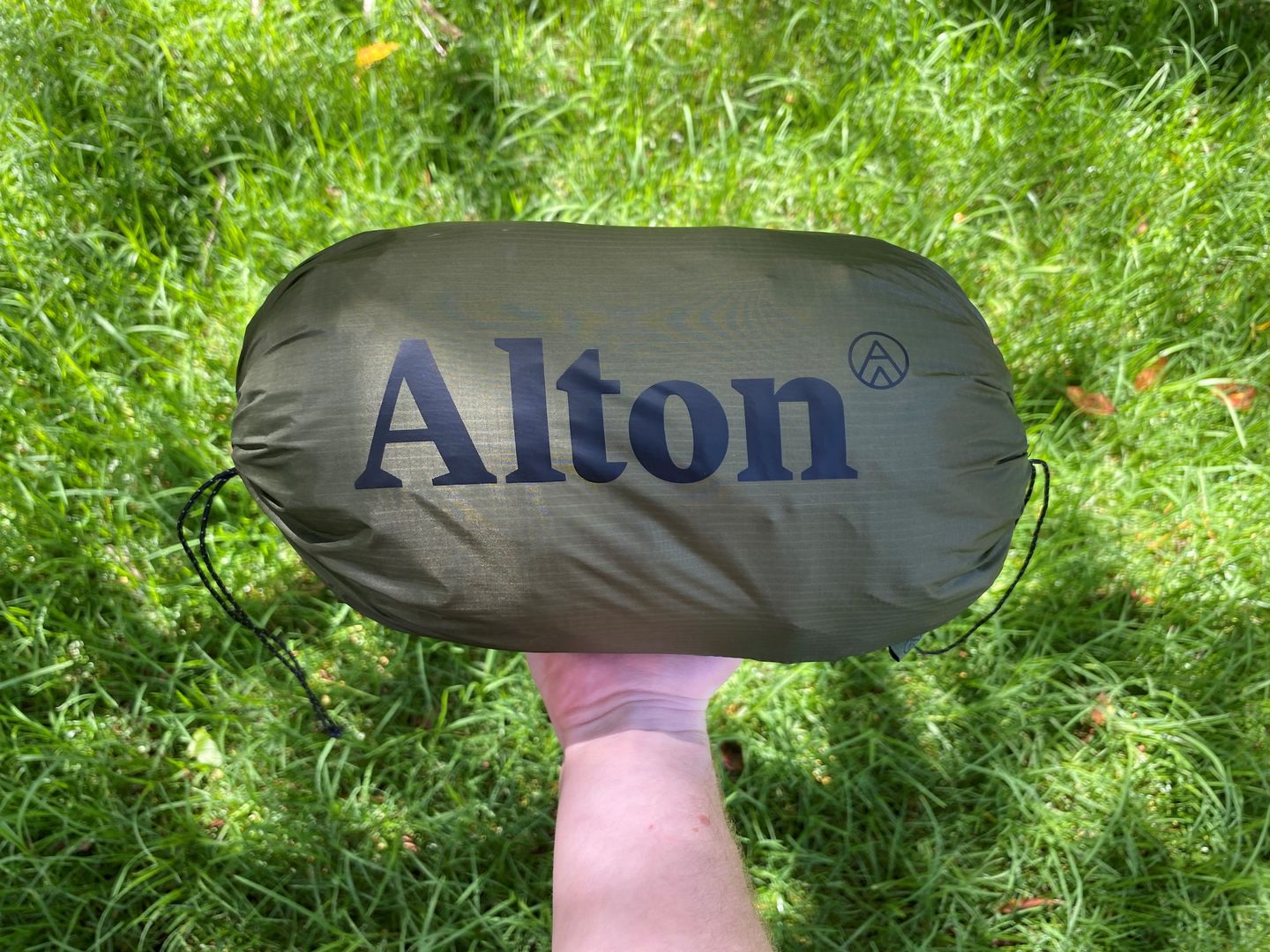 Customer photo review of Hammock Set Stuff Sack