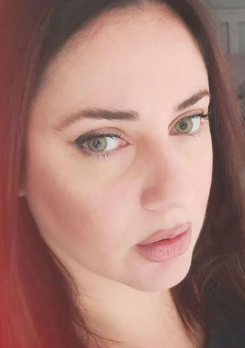 Customer photo review of DNA Taylor Colored Contact Lenses