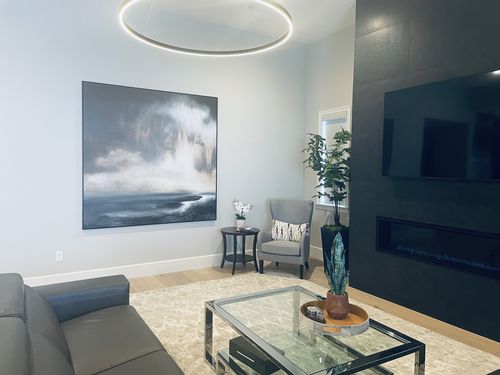 Customer photo review of Abstract Landscape Art #ABLS22