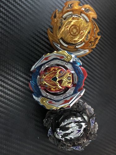 Customer photo review of Takara Tomy Beyblade Burst B-201 Zest Achilles Remodeling Set