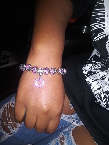 Customer photo review of Birthstone Bracelets