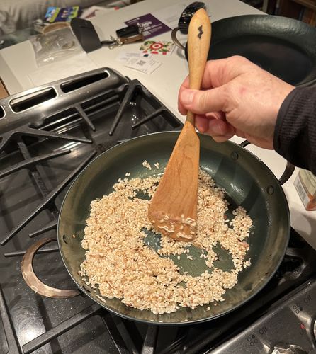 Customer photo review of Bronze Handle Pro Saucier - 11" Loop Handles