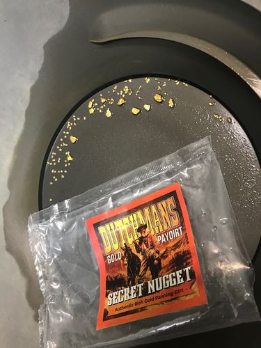 Customer photo review of Dutchman's 'SECRET NUGGET' Gold Paydirt - Gold Prospecting Concentrate
