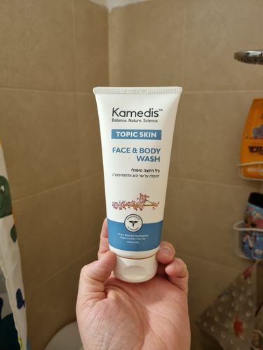 Customer photo review of מארז 3 יחידות ג'ל רחצה טיפולי | TOPIC FACE & BODY WASH