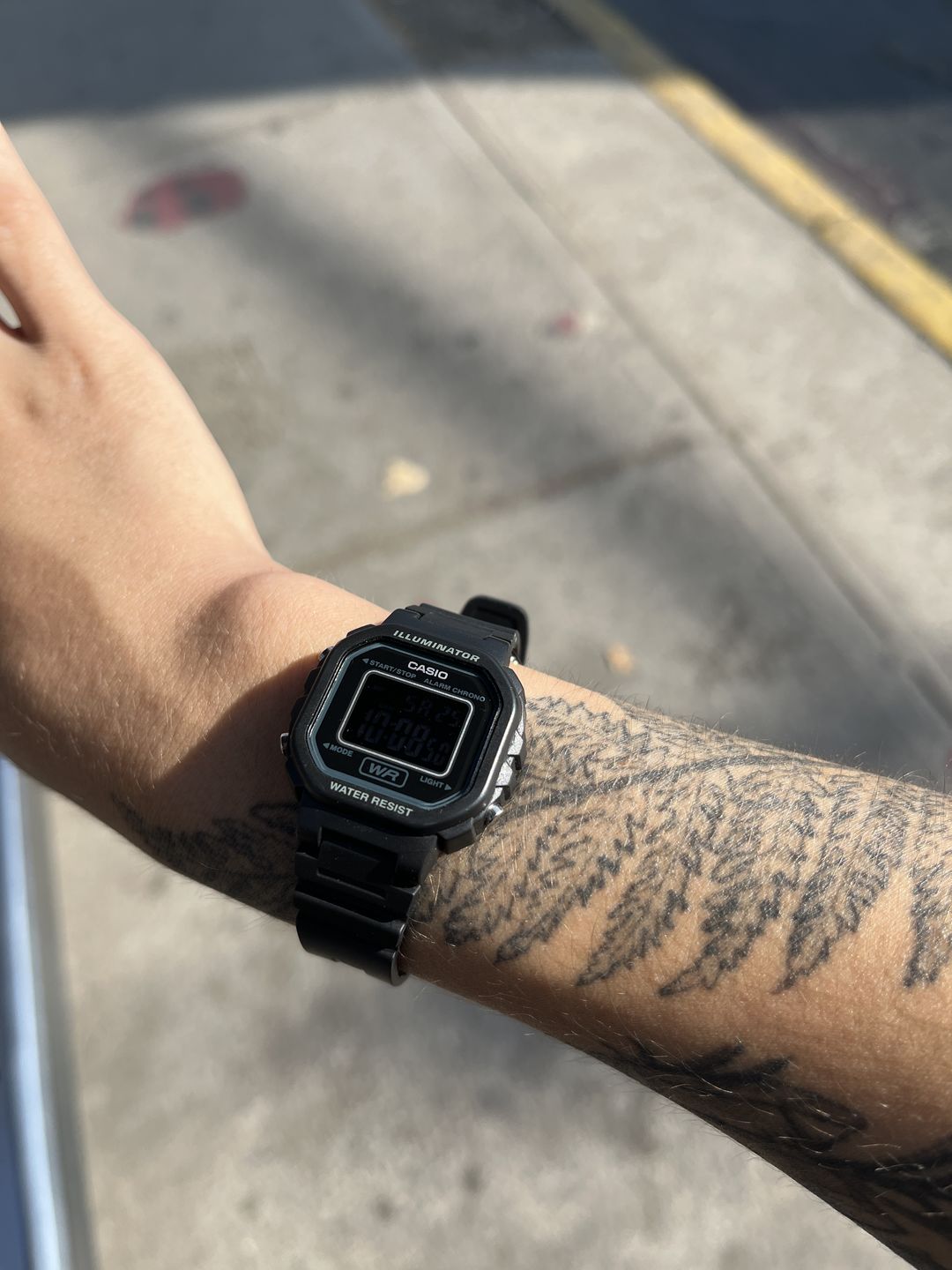 Customer photo review of Reloj Casio Vintage LA-20WH-1BDF Negro
