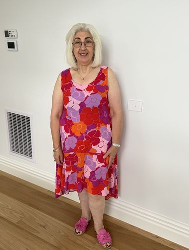 Customer photo review of Marigold Dress