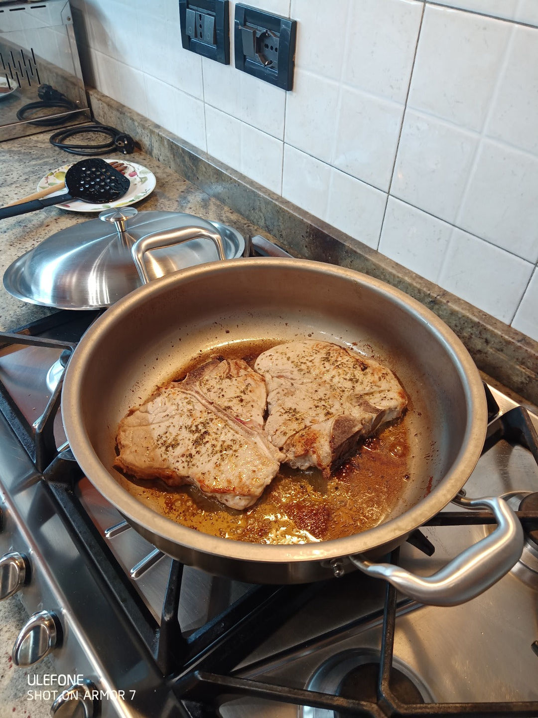 Customer photo review of Casseruola ∅ 30 cm - Superficie di cottura di puro titanio