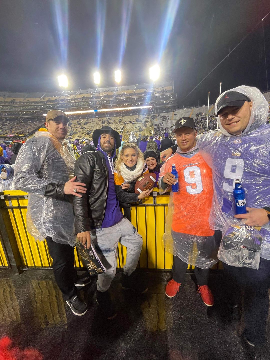 Customer photo review of The Waterboy Adam Sandler 'Bobby Boucher' Football Jersey