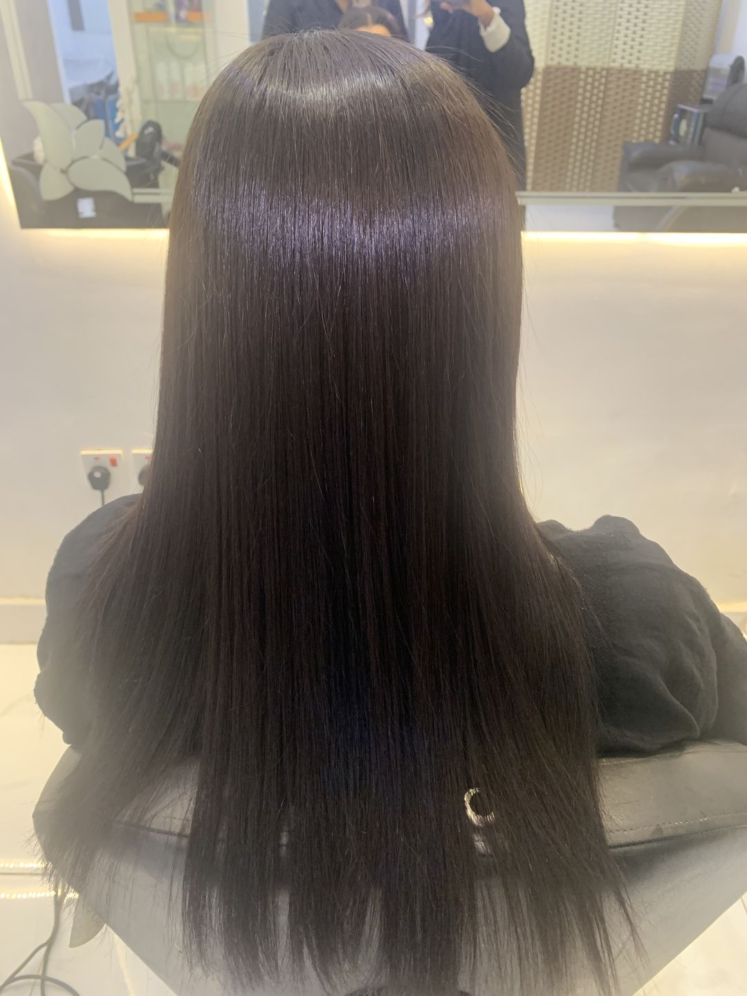Customer photo review of Kit Bio Tanix Extreme Hair Streight Treatment 3x100ml - Prime Pro