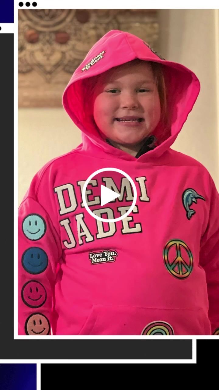 Customer video review of Kids Pullover Hoodie