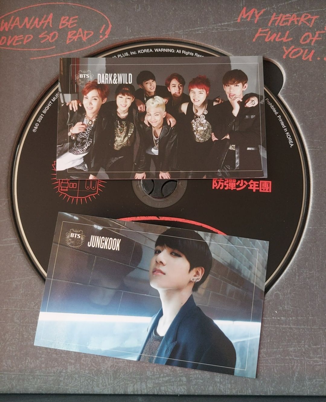 Customer photo review of BTS - 1ST FULL ALBUM DARK & WILD