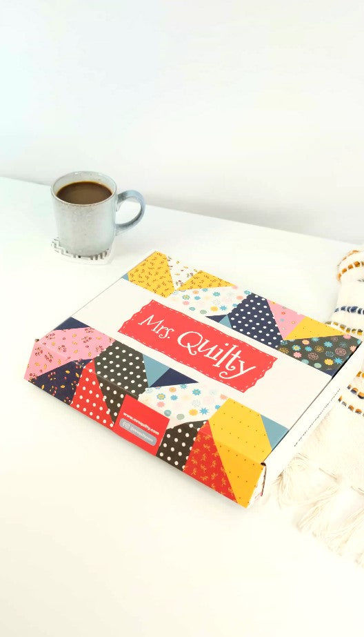 Customer photo review of Mrs Quilty Subscription Box