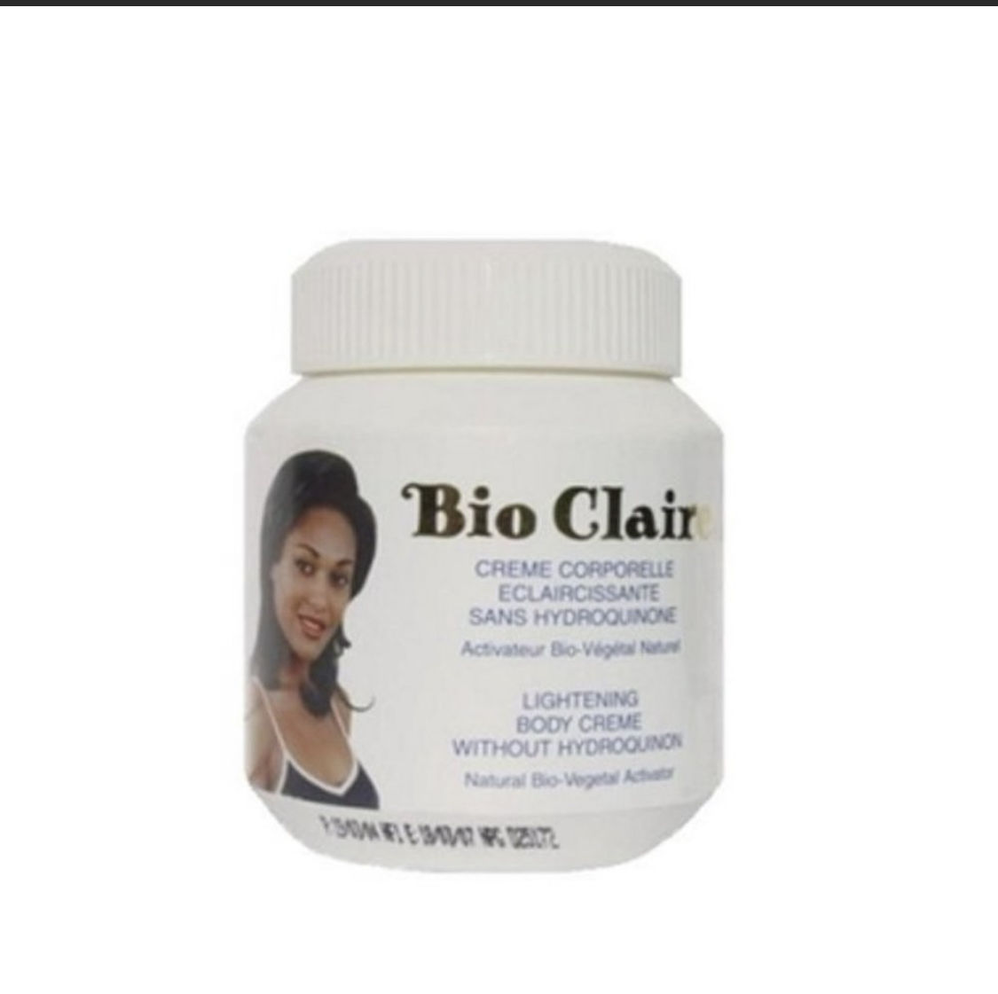 Customer photo review of Bio Claire Body Jar Cream  10.6 oz