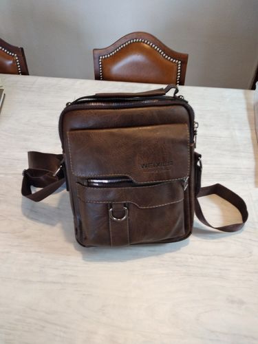 Customer photo review of Bandolera de cuero MOLLER™