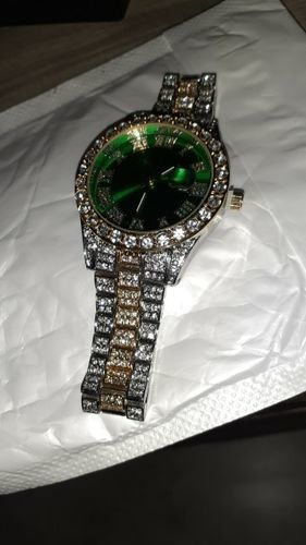 Customer photo review of 18k Gold Diamond Royal Watch