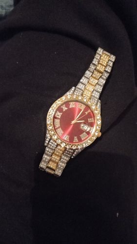 Customer photo review of 18k Gold Diamond Royal Watch