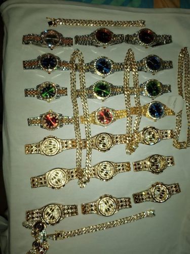 Customer photo review of 18k Gold Diamond Royal Watch