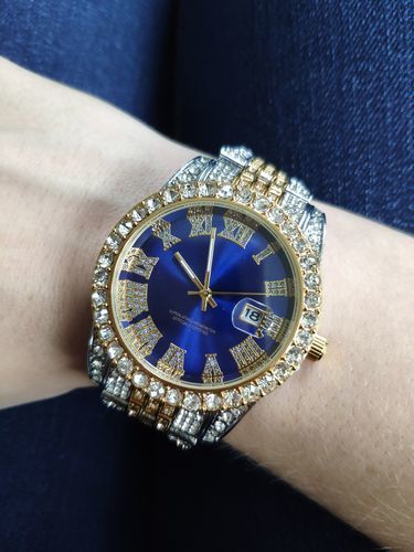 Customer photo review of 18k Gold Diamond Royal Watch