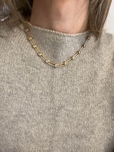 Customer photo review of Leta Necklace