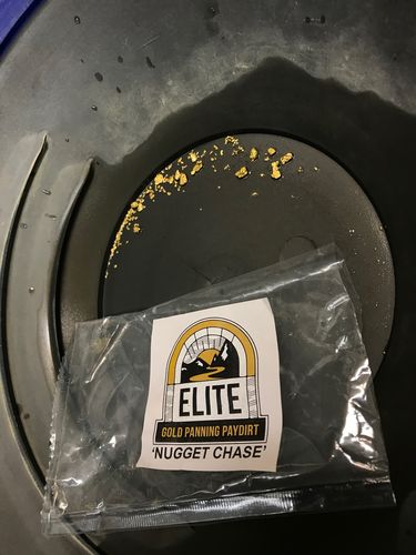 Customer photo review of Elite 'NUGGET CHASE' - Gold Panning Paydirt Concentrate