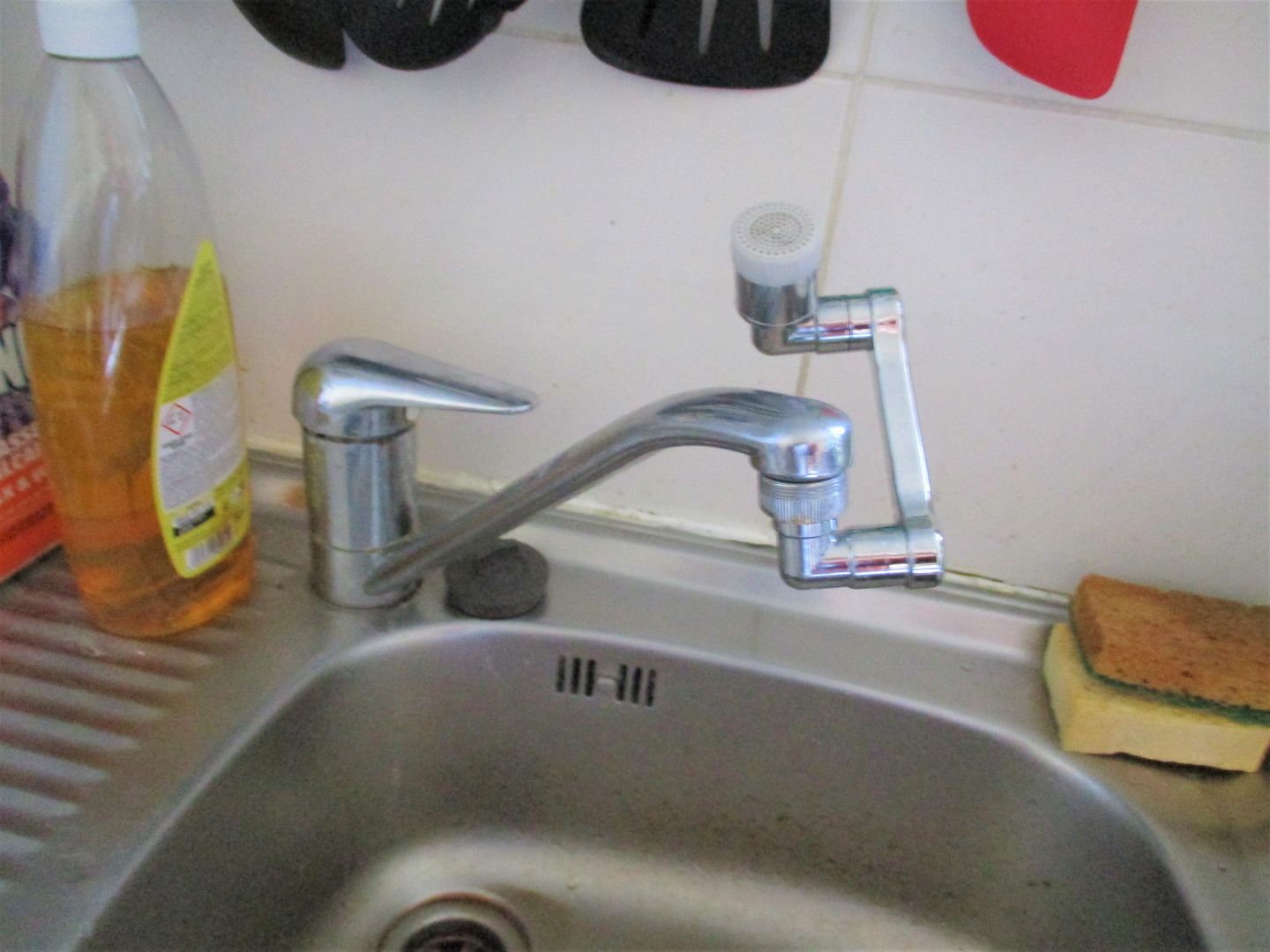 Customer photo review of Extension de Robinet Rotative (Universelle)