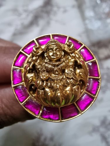 Customer photo review of Silver Temple Finger Ring 152272