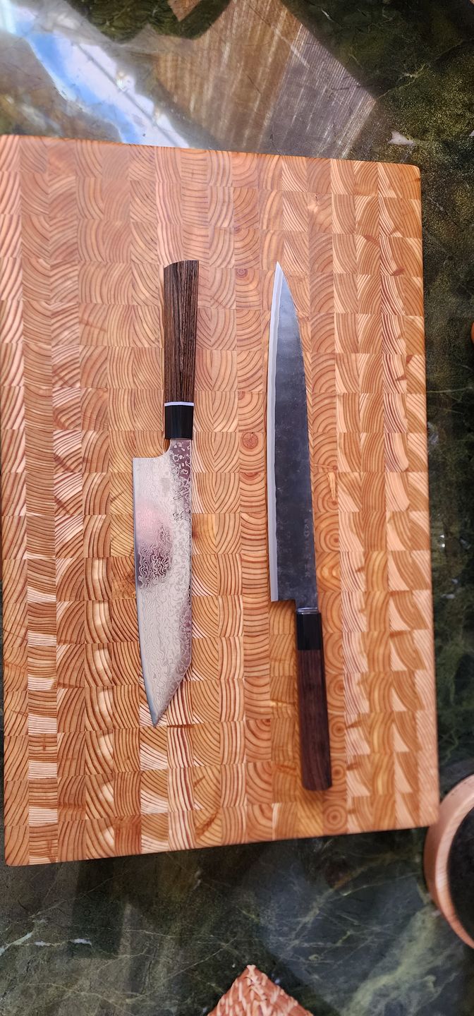 Customer photo review of Larchwood Cutting Board