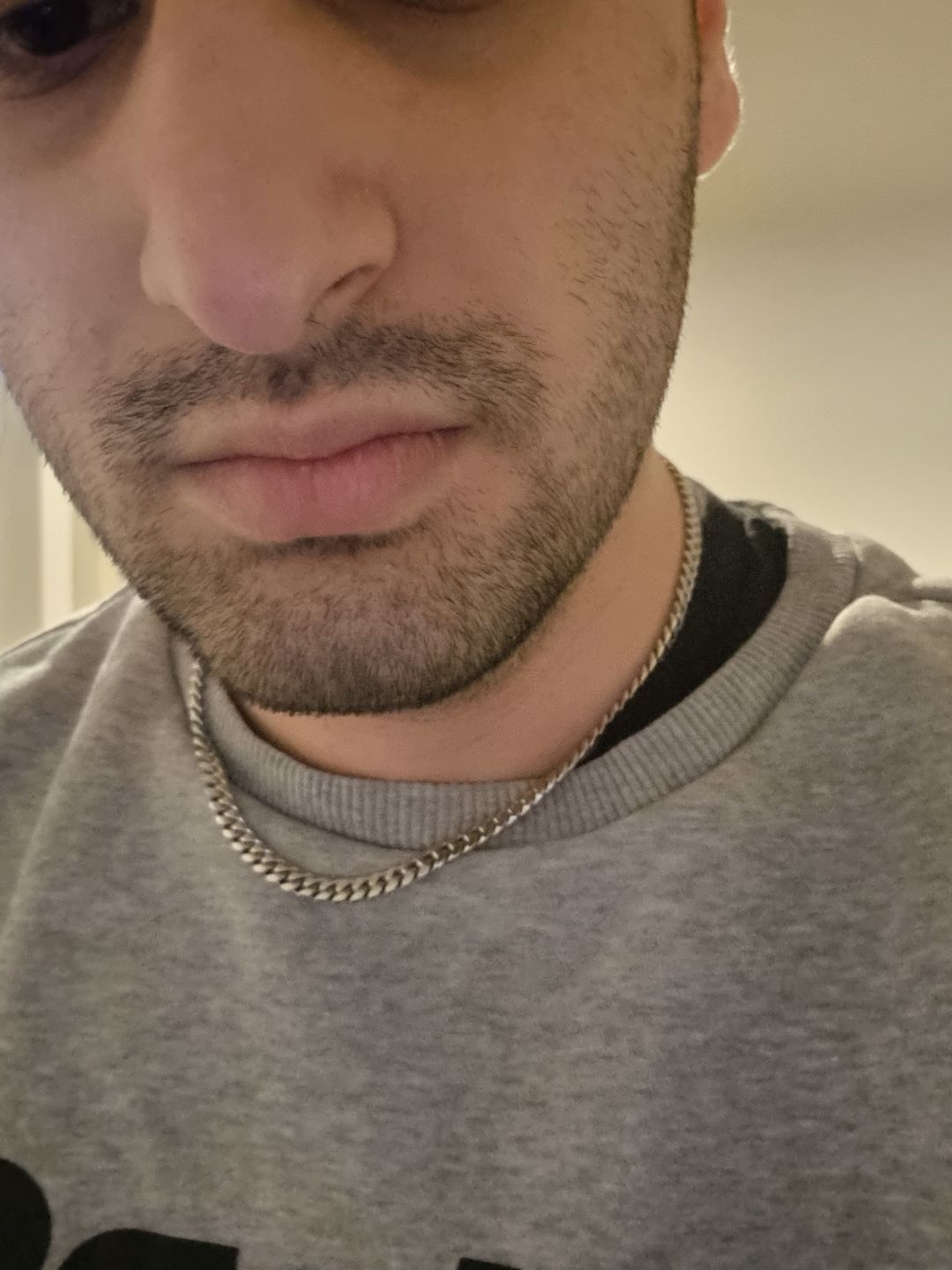 Customer photo review of CLEAN CUBANA CHAIN. - 6MM WHITE GOLD