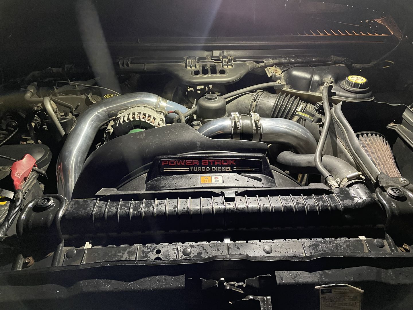 Customer photo review of 2003-2007 Powerstroke KC Intercooler Pipe Kit (301097)