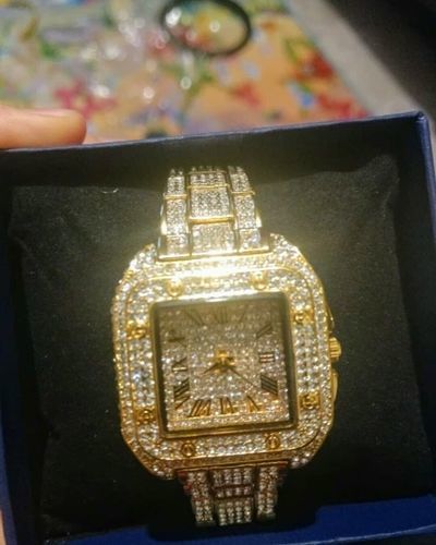 Customer photo review of Diamond Numerals Watch