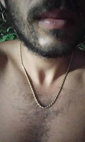 Customer photo review of 18K Gold Rope Chain (3mm - 8mm)