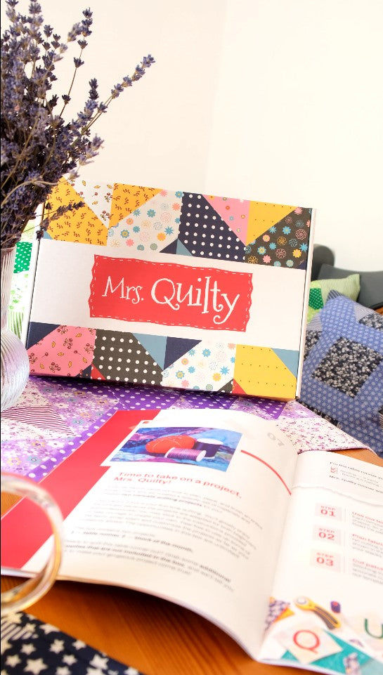 Customer photo review of Mrs Quilty Subscription Box