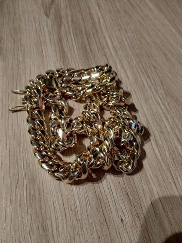Customer photo review of 18k Gold Thick Cuban Link Chain (8mm-18mm)