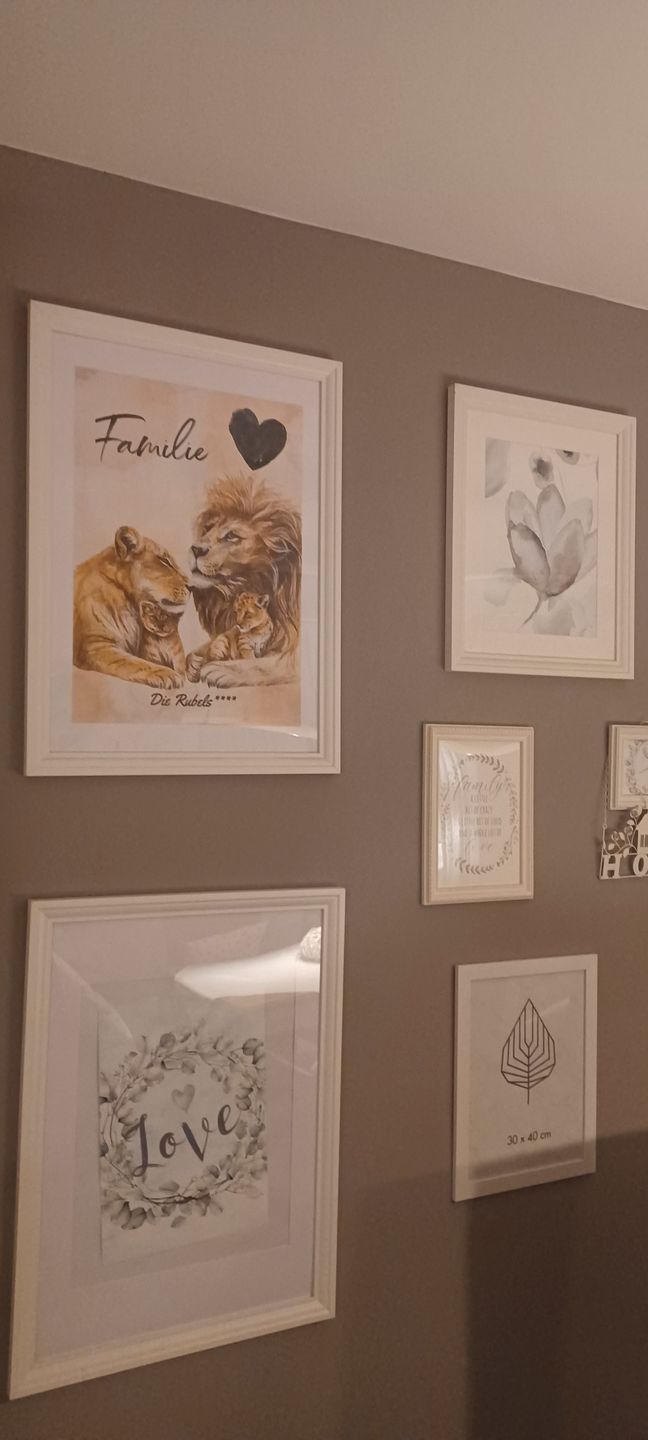 Customer photo review of Löwen Partner Kunstdruck | personalisierbar