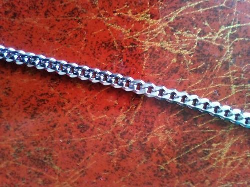 Customer photo review of 18K Gold Cuban Link Chain