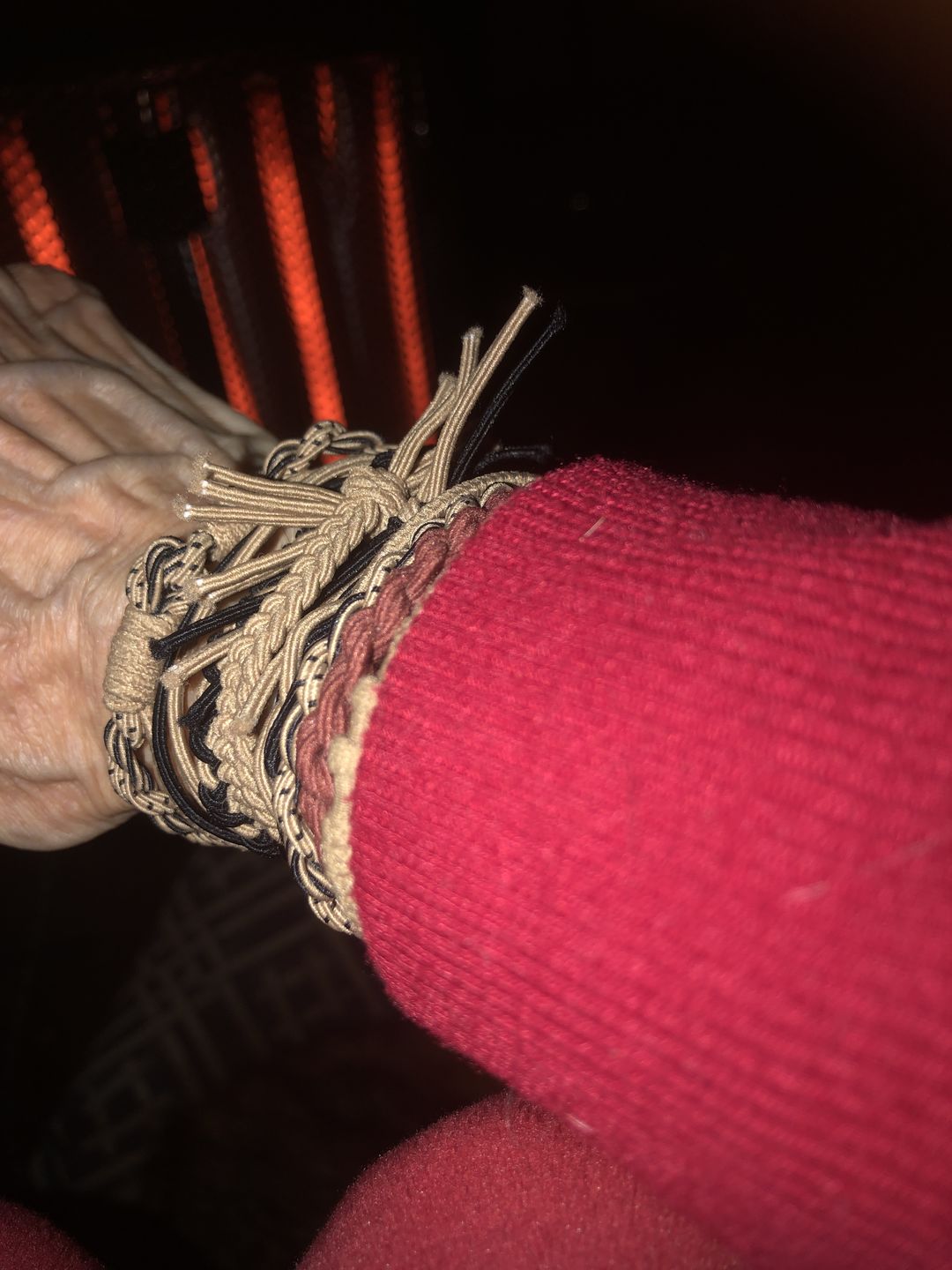 Customer photo review of Boho Hair Ties