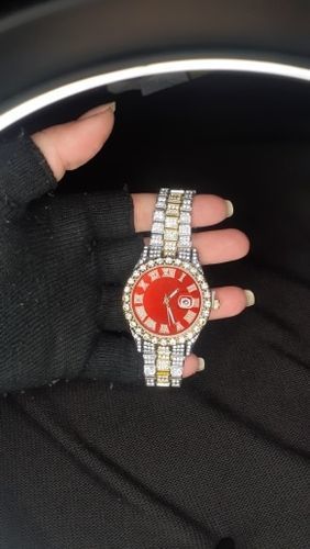 Customer photo review of 18k Gold Diamond Royal Watch