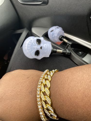 Customer photo review of 18K Gold Diamond Tennis Bracelet