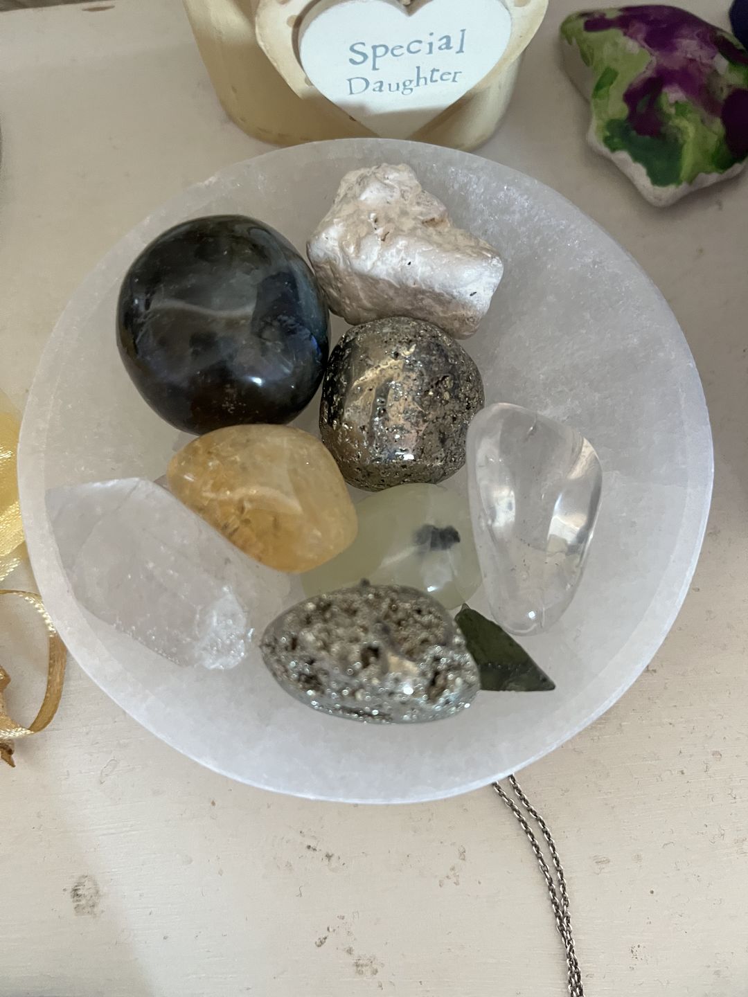 Customer photo review of Selenite - Bowl