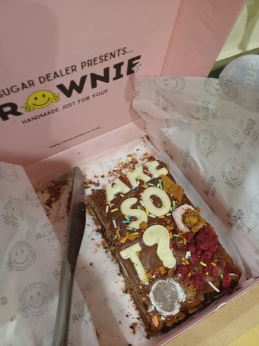 Customer photo review of Loaded brownie