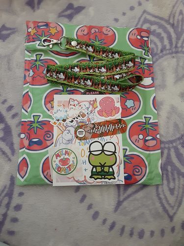 Customer photo review of Runaway Ghosts Lanyard