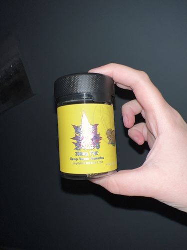 Customer photo review of Delta 9 THC Gummies Lemon 300MG
