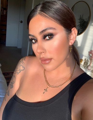 Customer photo review of 18K Gold Cuban Link Chain