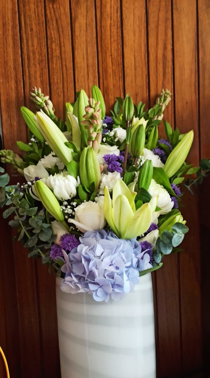 Customer photo review of Blue Gardenia